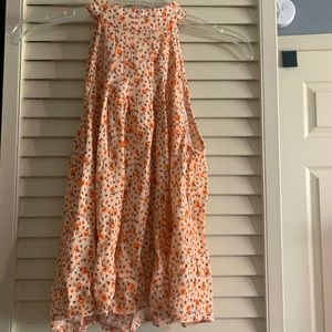 Altar’d State high neck tie shirt. Size XS